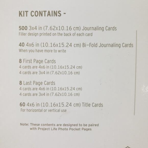 Becky Higgins Favorite Things Core Scrapbooking Crafting Kit. 616 Cards NWT - Picture 5 of 9